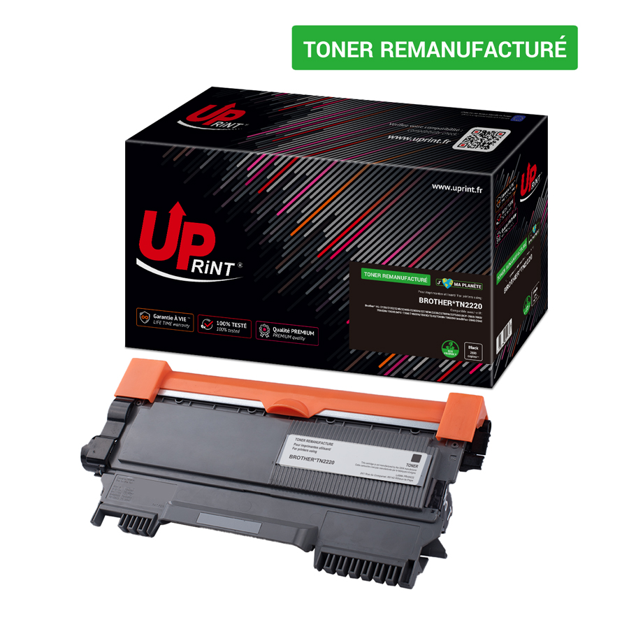 UPRINT TONER COMPATIBLE BROTHER 2220-REMPLACE TN2220/2210/2010